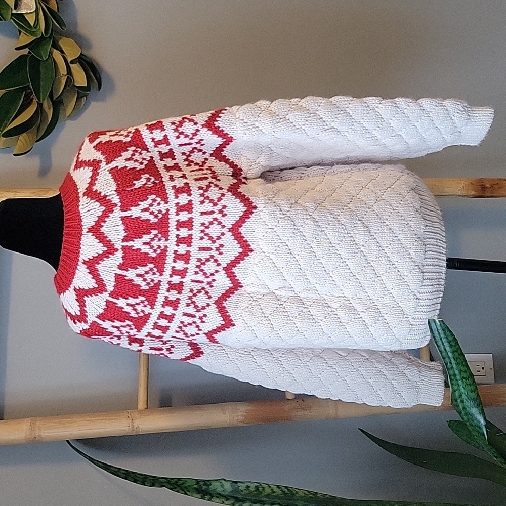 INDUSTRY Fair Isle Chunky Knit Sweater - Picture 5 of 8